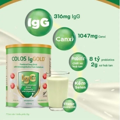Thực phẩm bổ sung sữa non COLOS IgGOLD (COLOS IgGOLD LON)