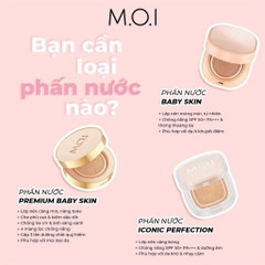 Phấn nước M.O.I Iconic Perfection Cushion phiên bản giới hạn SPF 50+/PA+++ 12g