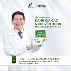 [CHÍNH HÃNG] COMBO X3 - Nước Uống Detox Cần Tây Diếp Cá Mật Ong DAILY EFFECT (hộp 14 gói) Nutriway