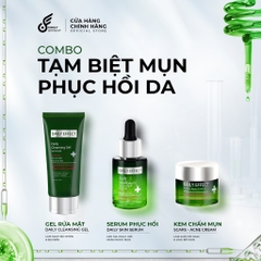 Combo 3sp Tạm Biệt Mụn và Dưỡng Phục Hồi Da Căng Mịn Khỏe Mạnh DAILY EFFECT Nutriway