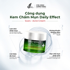 Kem Chấm Mụn DAILY EFFECT Khổ Qua Rừng & Rau Diếp Cá - DAILY ACNE CREAM 10g Nutriway