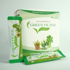 Combo 2 hộp TPBS bột Cần tây diệp lục Green Filter Celery Nutriway - Tặng 1 hộp TPBVSK Cherry Extract Vitamin c 10 gói