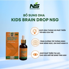 Thực phẩm bảo vệ sức khỏe Kids Brain Drop NSG