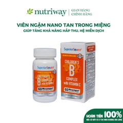 Thực phẩm bảo vệ sức khỏe CHILDREN’S B COMPLEX WITH VITAMIN C