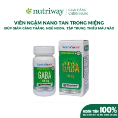 Thực phẩm bảo vệ sức khỏe GABA 100mg