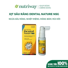 Xịt sâu răng Dental Nature NSG