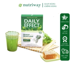 Bột nước uống cần tây mật ong rau diếp cá ngừa mụn Daily Effect Nutriway