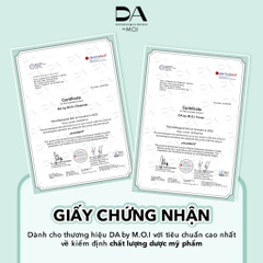 Bộ đôi chăm sóc da DA BY M.O.I Sữa rửa mặt 200ml và Nước cân bằng 200ml làm sáng, cấp ẩm sâu
