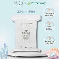 Bông Tẩy Trang Ceiba Tree 100% Cotton 234 Miếng