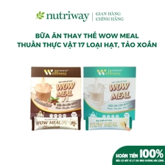 Bột uống bữa ăn thay thế WOW MEAL Wellness By Life Gift VN Hộp 30 gói x Nutriway