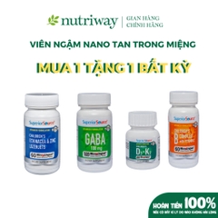 [MUA 1 TẶNG 1] - Viên ngậm Nano tan trong miệng [NUTRIWAY x SUPERIOR SOURCE]
