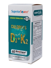 Thực phẩm bảo vệ sức khỏe CHILDREN’S D3 + K2