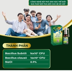 Xịt bào tử Intest Bacillus