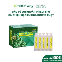 Combo Bào tử lợi khuẩn Intest Spo NSG kèm Xịt bào tử Intest Bacillus NSG Nutriway 30ml
