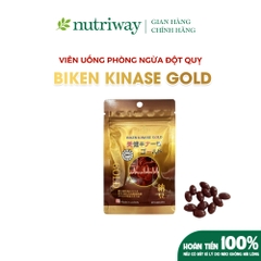 Viên uống phòng ngừa và hỗ trợ điều trị đột quỵ Nhật Bản Biken Kinase Gold 60 viên Noah Legend x Nutriway