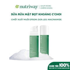 Sữa Rửa Mặt Bọt Khoáng Mineral Foam Cleanser C'Choi Nutriway