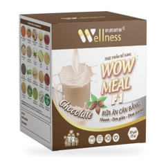 Combo Wellness Life Gift Nutriway - Bữa ăn sáng Wow Meal F1, Protein thực vật CORDYPRO Nutriway