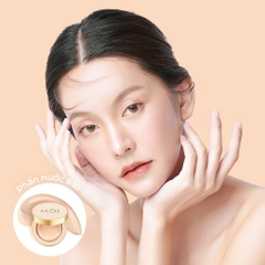 Set 2 phấn nước M.O.I Premium Baby Skin Cushion che khuyết điểm mịn màng, SPF50++++ phù hợp với sắc tố da của người Việt