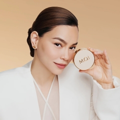 Set 2 phấn nước M.O.I Premium Baby Skin Cushion che khuyết điểm mịn màng, SPF50++++ phù hợp với sắc tố da của người Việt