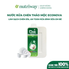 Nước rửa chén thảo mộc dừa già - Econova Piatti Al Cocco