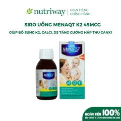 Thực phẩm bảo vệ sức khỏe: MENAQ7 K2 45mcg