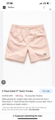 Quần bơi nam Pacsun