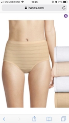 Set 5 quần lót lưng cao Brief Hanes (big), hàng xuất xịn