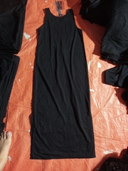 Đầm maxi đen H &M