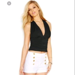Áo croptop nữ Gue.ss, hàng xuất xịn