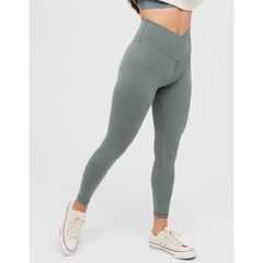 Quần tập legging 7/8 cạp chéo Ae, hàng xuất xịn