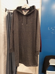 Đầm sequin Hoodie Tommy
