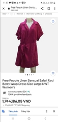 Đầm linen free people