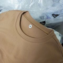 Áo thun trơn basic cổ tròn/tim Mind, hàng xuất xịn