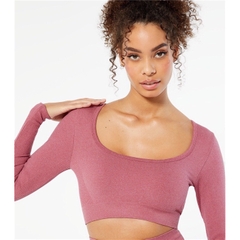 Áo tập gym seamless dài tay New, hàng xuất xịn