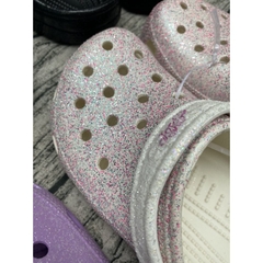 Giày sandal Crocs kim tuyến