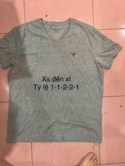 Áo thun nam cổ tim AE, hàng xuất xịn