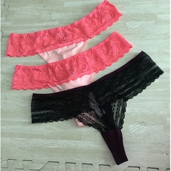 Set 3 quần lót thong/ lọt khe Hunkemoller, hàng xuất xịn