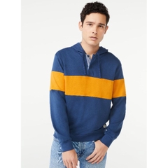 Áo hoodie nam colorblock bigsize, hàng xuất xịn