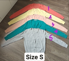 Áo len khoác mỏng cổ tim Uni, hàng xuất xịn