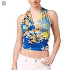 Áo croptop nữ Gue.ss, hàng xuất xịn
