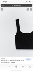 tank top Zara