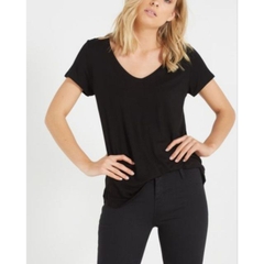 Áo thun cổ tim basic, hàng xuất xịn