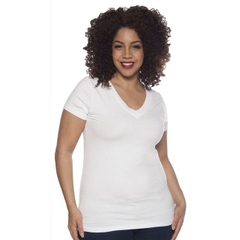 Áo thun Zenana V neck- big size, hàng xuất xịn