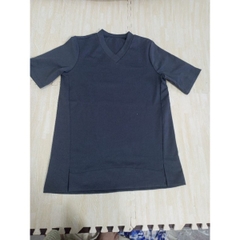 Áo thun trơn basic cổ tròn/tim Mind, hàng xuất xịn