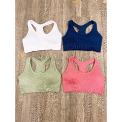 Áo tập / bra gym seamless - 02, hàng xuất xịn