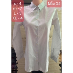 Áo sơ mi cotton nữ, hàng xuất xịn