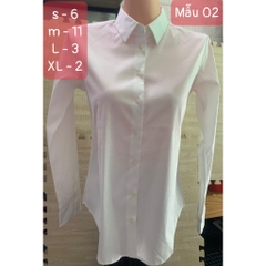 Áo sơ mi cotton nữ, hàng xuất xịn