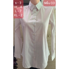 Áo sơ mi cotton nữ, hàng xuất xịn
