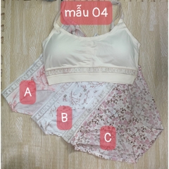 Set Bralette / Áo ngực Lucky 02, hàng xuất xịn