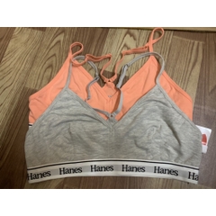 Áo ngực bralette không gọng mút Hanes, hàng xuất xịn